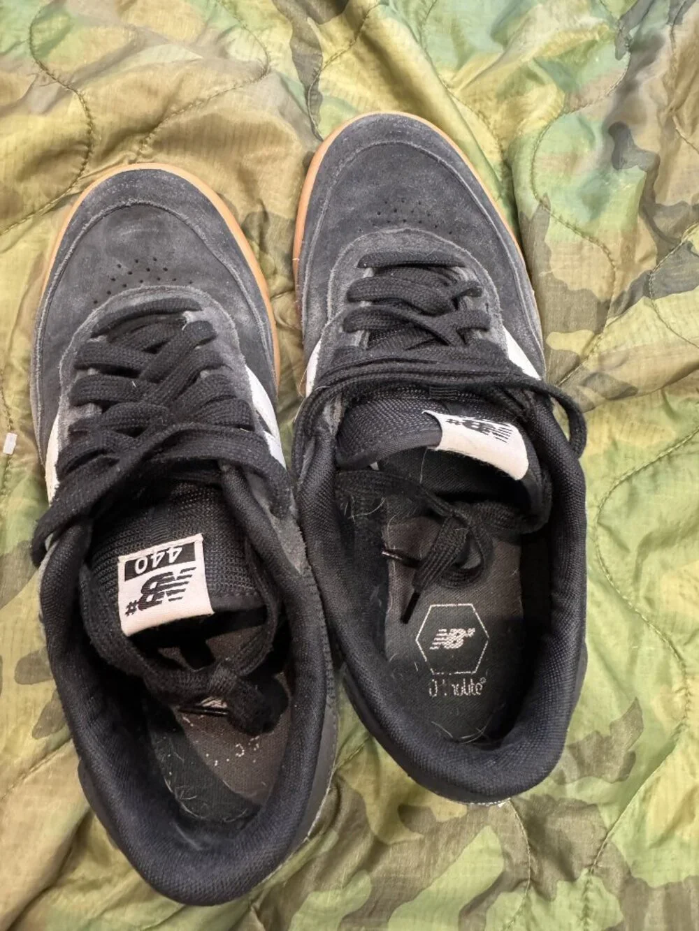New Balance Numeric 440 Black Gum Skate Shoes NM440BNG